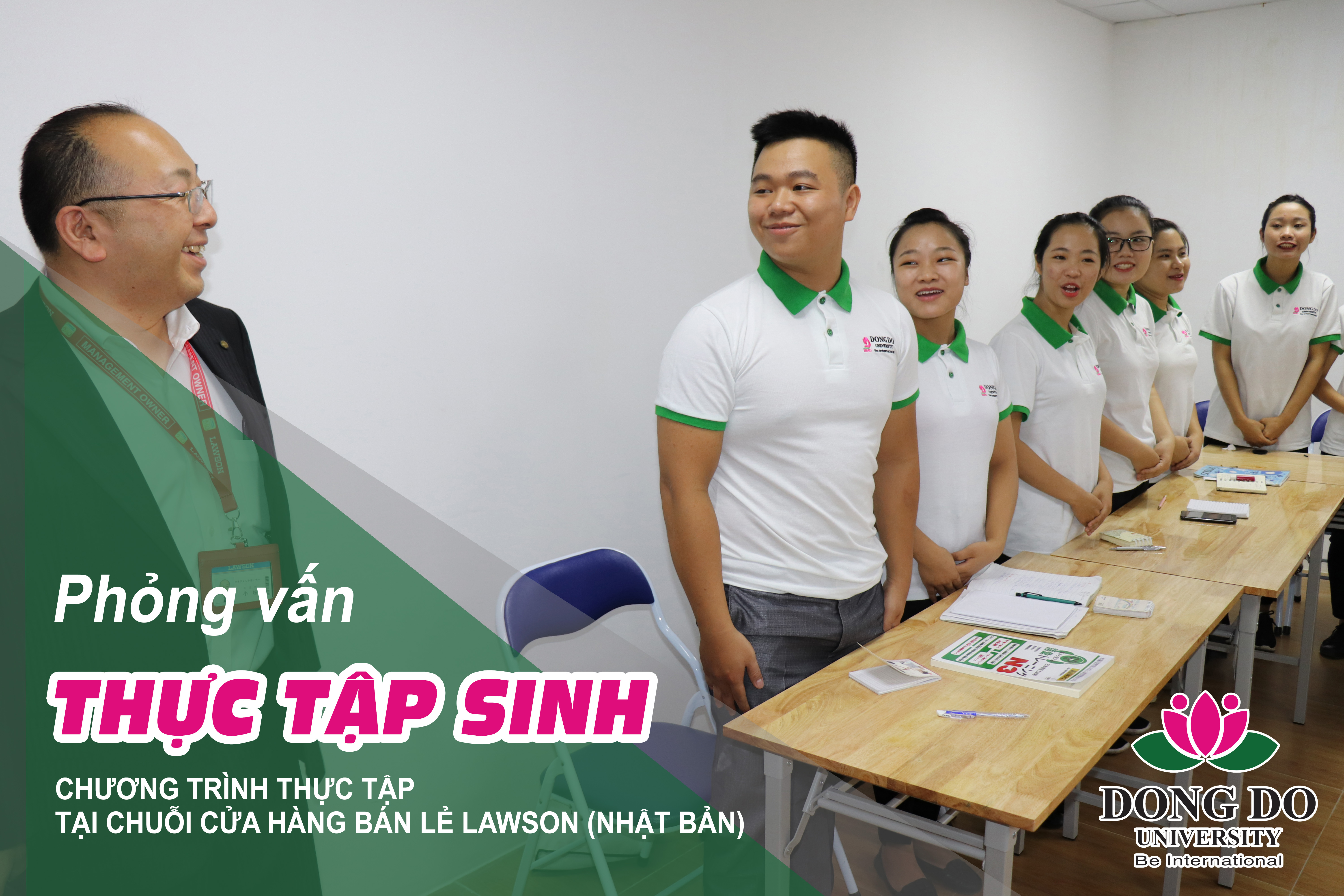 THÔNG BÁO TUYỂN SINH VIÊN THỰC TẬP TẠI CHUỖI CỬA HÀNG TIỆN ÍCH LAWSON NHẬT BẢN ĐỢT 2