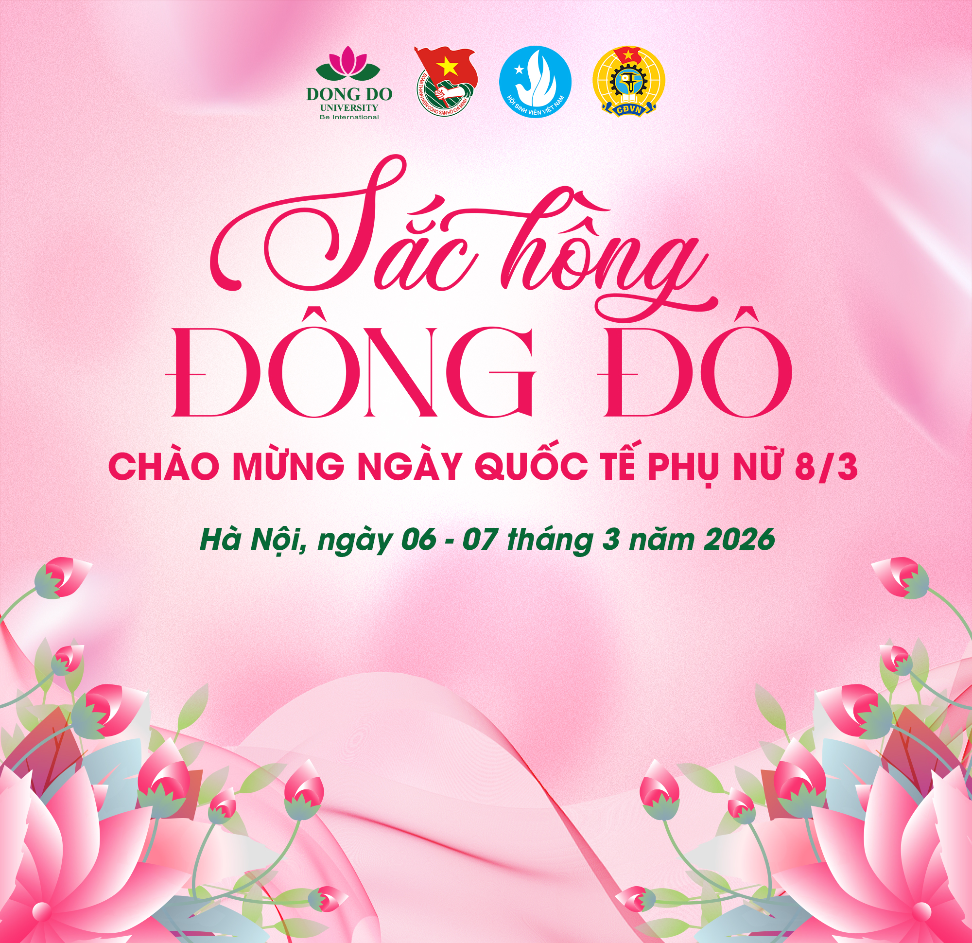 Thông báo về việc tổ chức chương trình: “Sắc hồng Đông Đô”