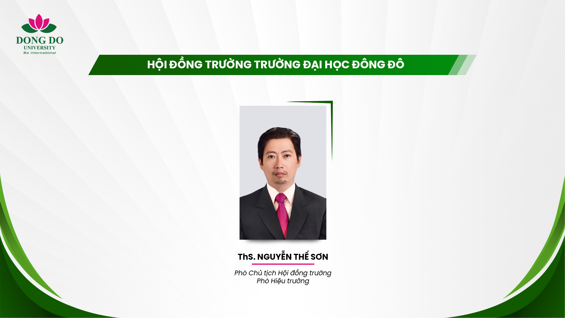 Hội đồng trường trường Đại học Đông Đô