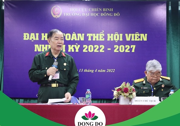 Đại hội toàn thể hội viên Hội cựu chiến binh nhiệm kỳ 2022 - 2027