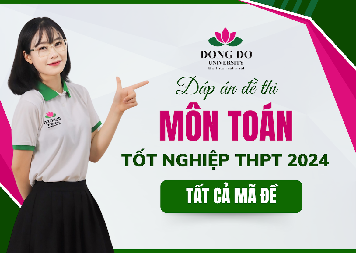 Đáp án tham khảo đề thi môn Toán tốt nghiệp THPT 2024 - Tất cả mã đề