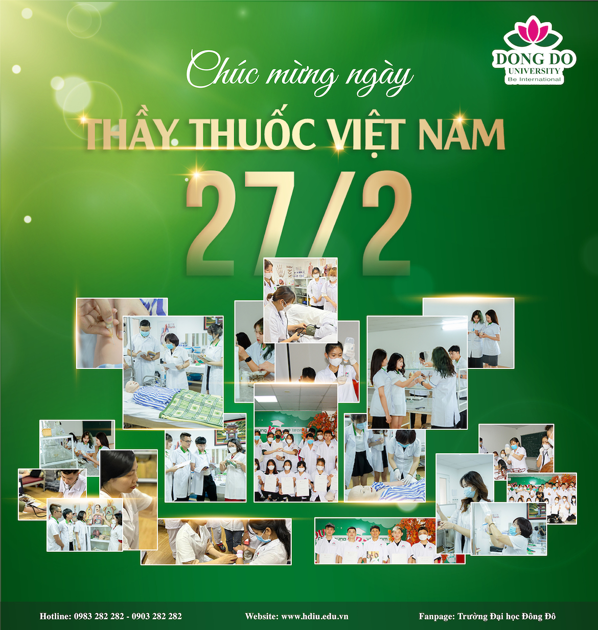 Kỷ niệm 70 năm Ngày Thầy thuốc Việt Nam (27/02/1955 - 27/02/2025)