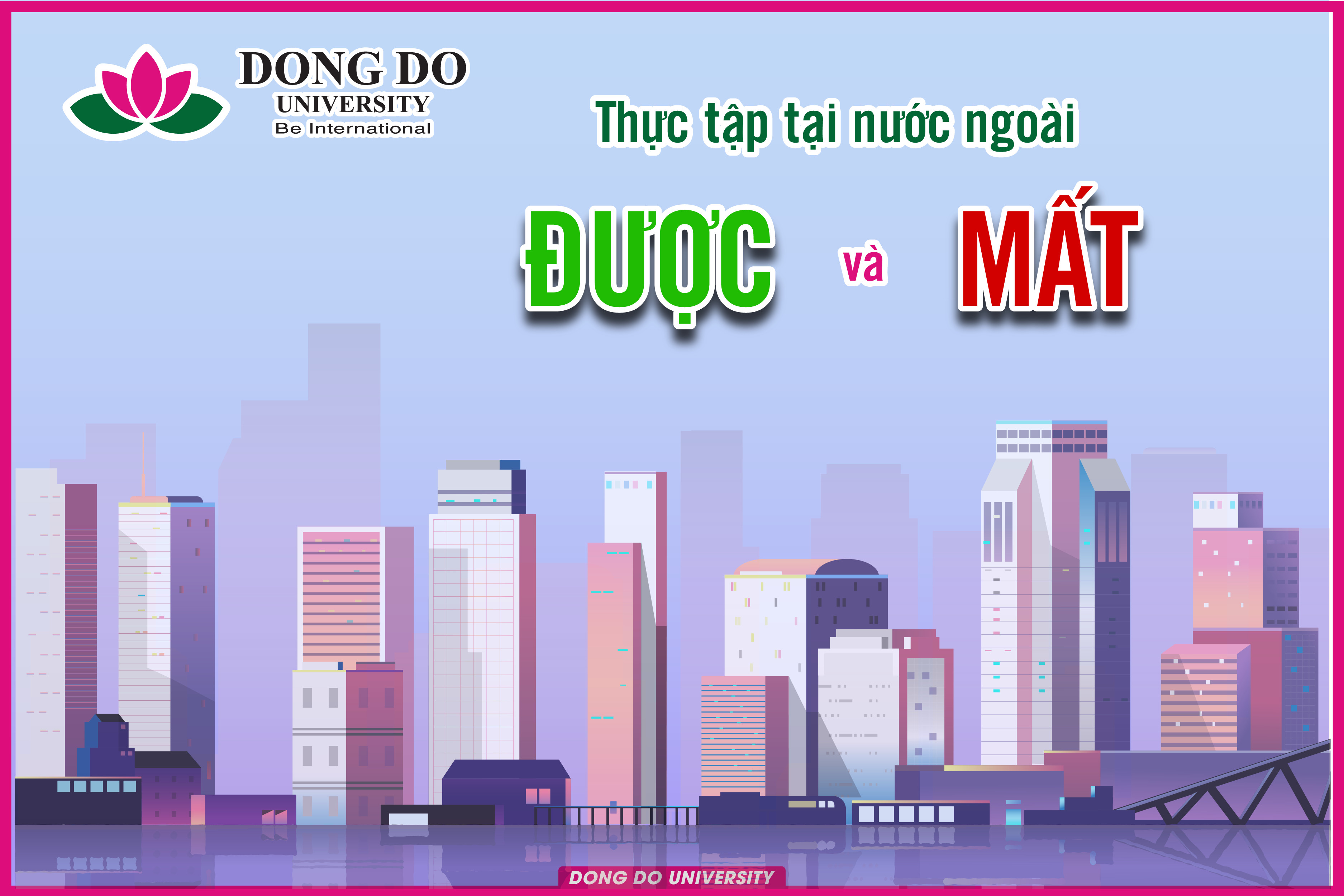 Những điều “được” và “mất” khi đi thực tập tại nước ngoài.