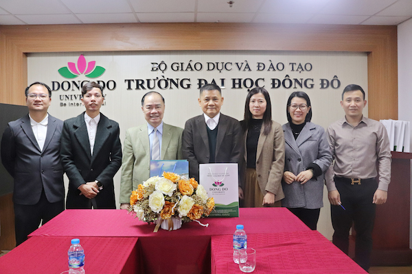 Trường Đại học Đông Đô tiếp đón đoàn công tác Trường Đại học Á Châu