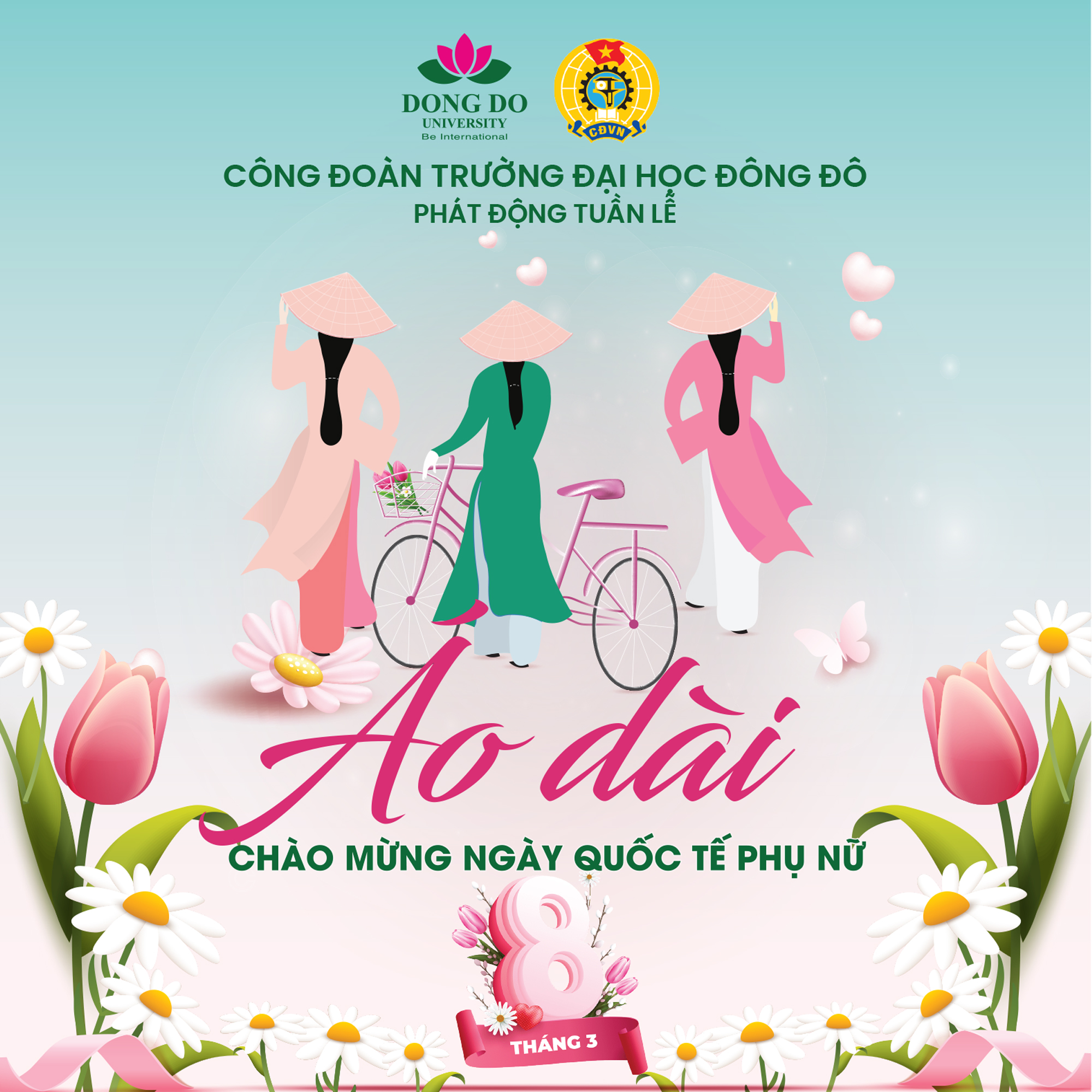 Thông báo về việc hưởng ứng Tuần lễ Áo dài Việt Nam 2026