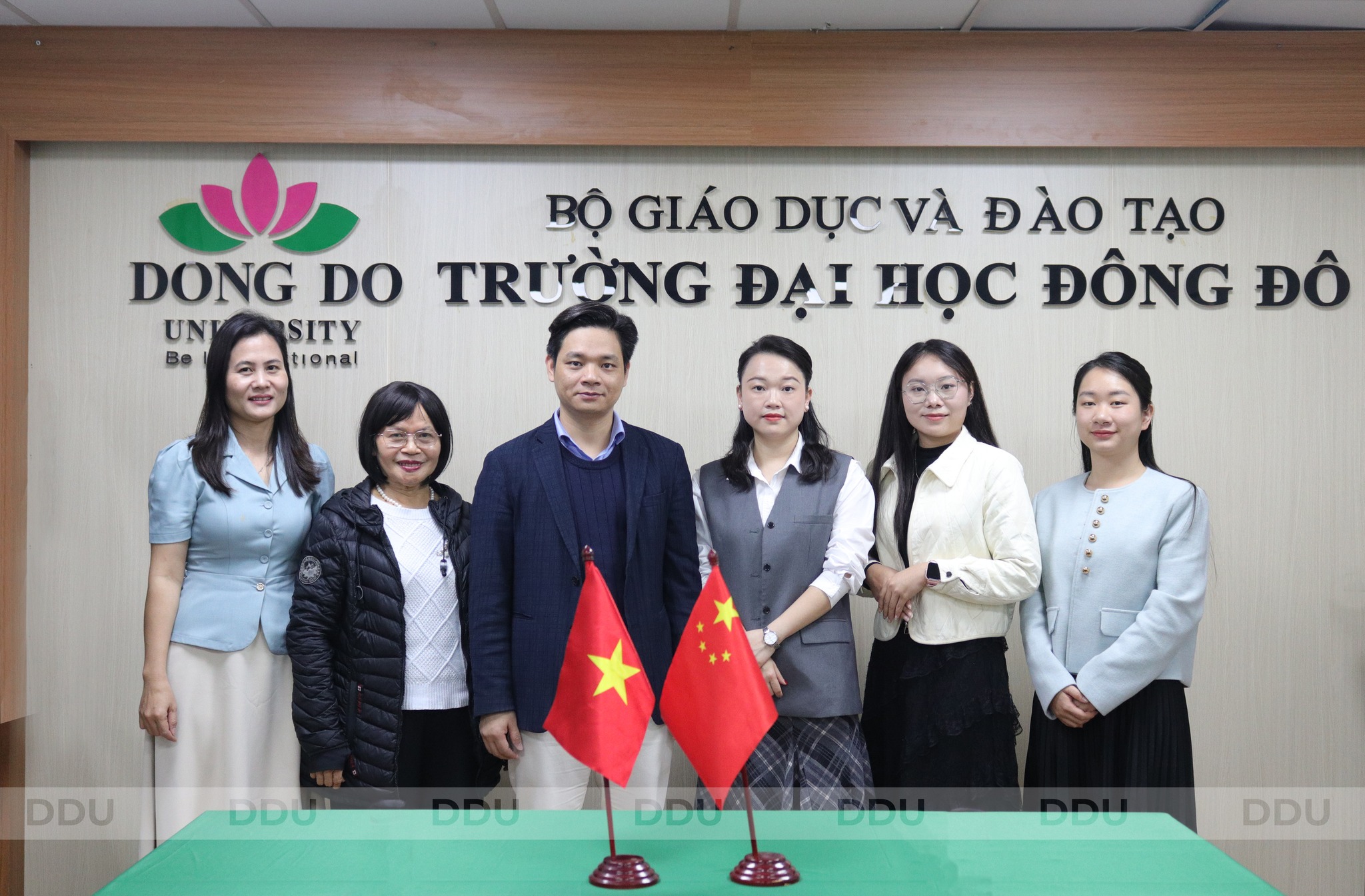 Trường Đại học Đông Đô làm việc với Công ty TNHH Thương mại và Dịch vụ Anh Gia Hào (AJH): Thúc đẩy đào tạo gắn với thực tiễn doanh nghiệp