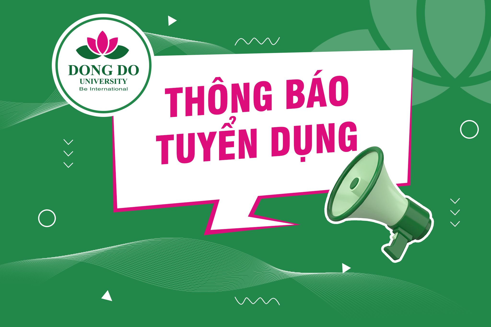 Tuyển dụng giảng viên cơ hữu ngành Công nghệ thông tin