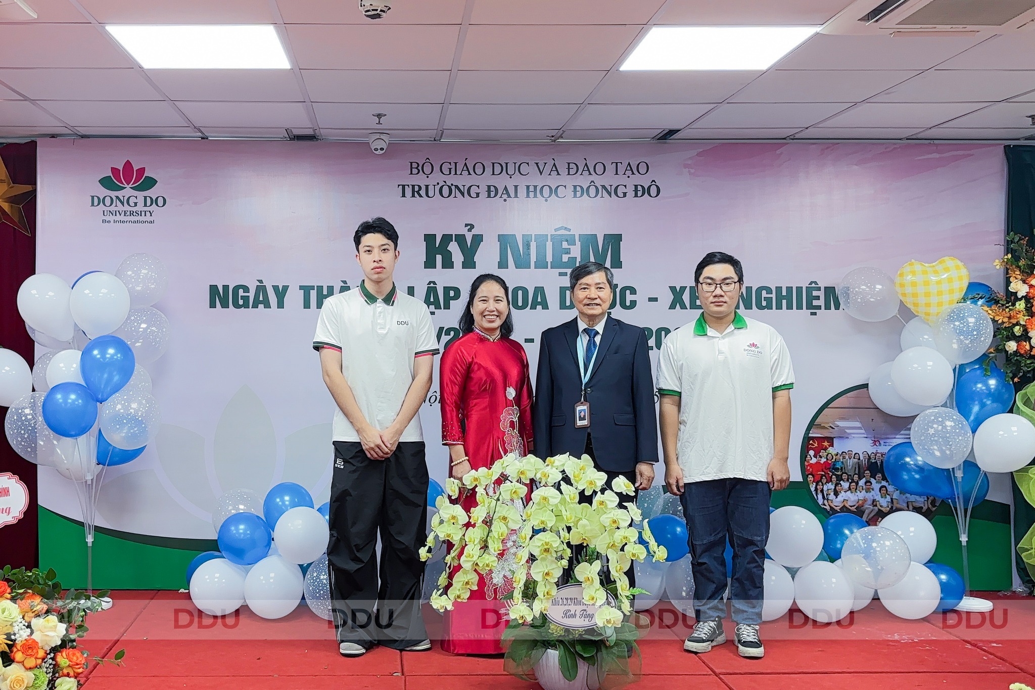 Khoa Dược - X&eacute;t nghiệm Long trọng tổ chức Lễ Kỷ niệm 4 năm ng&agrave;y th&agrave;nh lập (01/11/2021 - 01/11/2025)