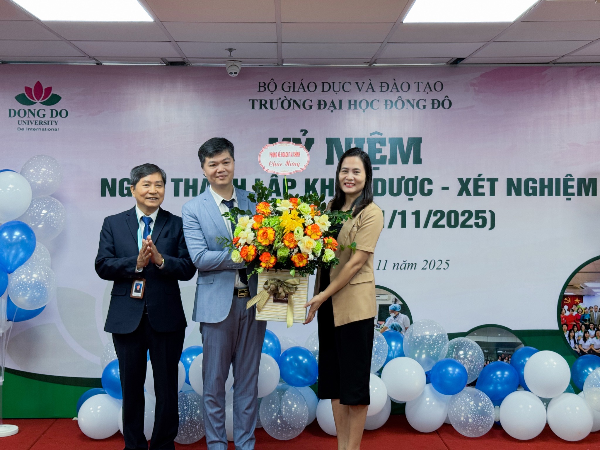 Khoa Dược - X&eacute;t nghiệm Long trọng tổ chức Lễ Kỷ niệm 4 năm ng&agrave;y th&agrave;nh lập (01/11/2021 - 01/11/2025)