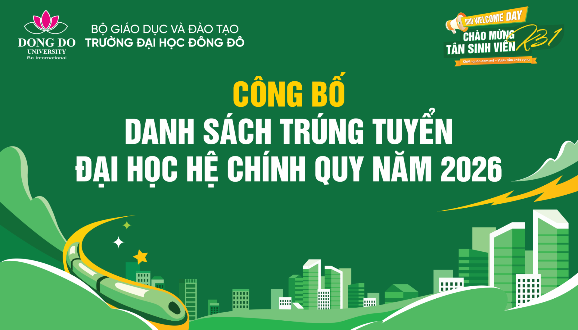 truong-dai-hoc-dong-do-cong-bo-danh-sach-thi-sinh-trung-tuyen-dai-hoc-chinh-quy-dot-1-nam-2026